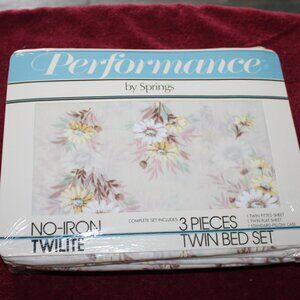 Performance by Springs No-Iron Twilite -Set 3 pieces Twin Bed